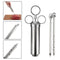 2 Ounce Stainless Steel Flavor Injector Syringe Needle Marinade