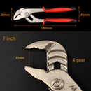 7/8/10/12 Inch Water Pump Pliers Plumbers Jaw Pipe Clamp Wrench Grips Hand Tool