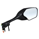 Pair Motorcycle Rear View Mirrors Turn Signal Light For Honda CBR1000RR 2008-2013