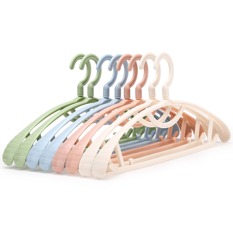 Wide Shoulder Cloth Hanger Non-slip Suit Clothes Hanging Drying Rack