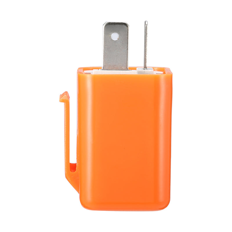 DC 12V Motorcycle LED Lights Flasher Relay Speed Adjustable Plug 2 Pin