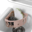 Bathroom Kitchen Triangle Corner Shelf Organizer Draining Storage Rack