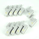 1X 3X 5X 10X LUSTREON Battery Powered Hinge LED Night Light For Kitchen Bedroom Cabinet Cupboard Closet