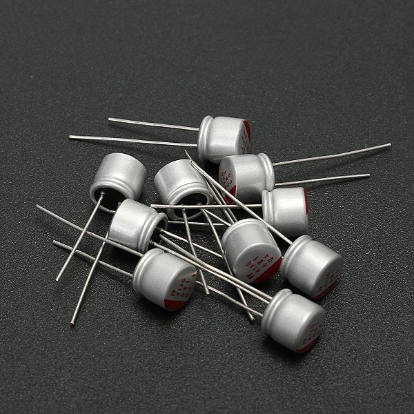 10 Values 90pcs Solid Capacitor Assorted Kit 2.5V~16V 100uF~1500uF With Box