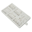 Christmas Tree House Silicone Mold DIY Baking Fondant Cake Chocolate Decorations