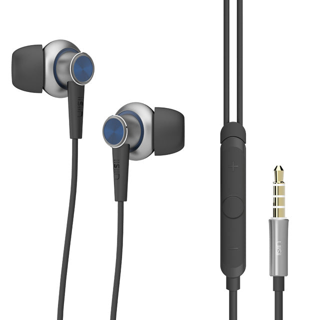 UiiSii Hi810 Stereo In-Ear Earphone Noise isolating Earbud Wired Headset Bass Earphone with Mic