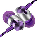 LEORY Mini Small 3.5mm Wired Control Earphone Stereo Heavy Bass Headphone with Mic