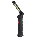 XANES 175A 360Degree Rotation USB Rechargeable COB+LED Emergency Worklight with Magnetic Tail Flashlight