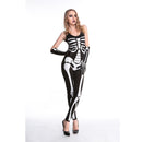 Game Uniforms Halloween Party Skeleton Conjoined Clothing Men and Women Couples Skull Suits