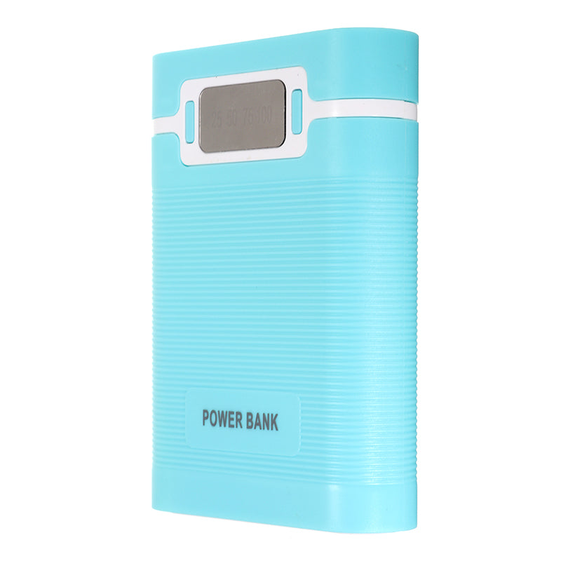 DIY Portable 10000mAh Power Bank With OLED Display For Samsung S8 iphoneX 8/8Plus Xiaomi mi5 mi6