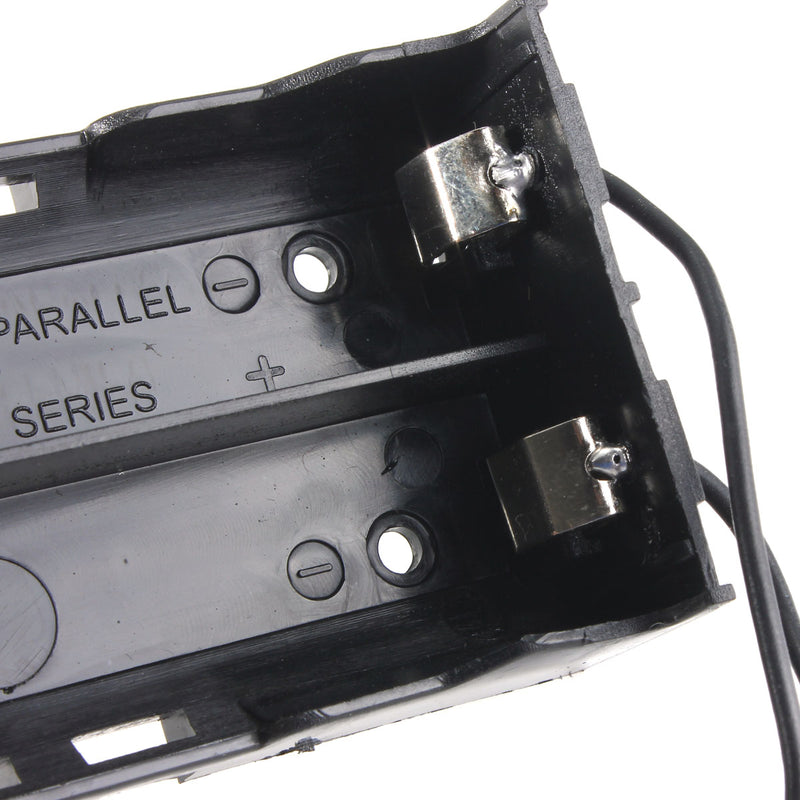2 x 3.7V 18650 Battery Holder Box Container With Wire Leads