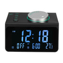 76-108MHz FM Radio Alarm Clock Charger for Mobile Phone