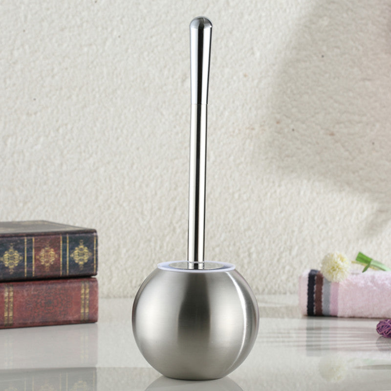 Creative Toilet Brush Bathroom Toilet WC Scrub Cleaning Brush Holder Set Bathroom Cleaning Accessor