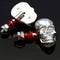 4pcs 12V 0.5W Skeleton Turn Signal Light Motorcycle Skull Head Indicator Lamp