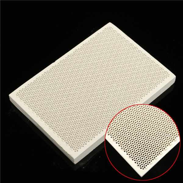 Soldering Board Ceramic Honeycomb Solder Heating Boards 135x95x13mm