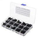 Suleve MXCH5 500Pcs M3 M4 M5 Carbon Steel Screw Hex Socket Cap Head 8-20cm Bolt Nut Assortment