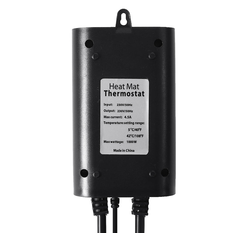 Digital Heat Mat Thermostat Controller for Seed Germination Reptiles Brewing Breeding Incubation Greenhouse