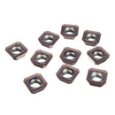 10pcs Carbide Inserts SEHT1204AFSN-X45 PC9035 SEHT43AFSN-X45 for Steel Processing