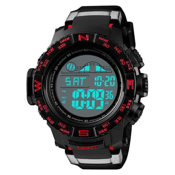 SKMEI 1380 Chrono Luminous Clock Date Week Display Digital Watch