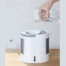 USB Portable Fan Mini Air Conditioner Cool Cooling Bedroom Cool Fan New Elliptical Water Cooling Fan