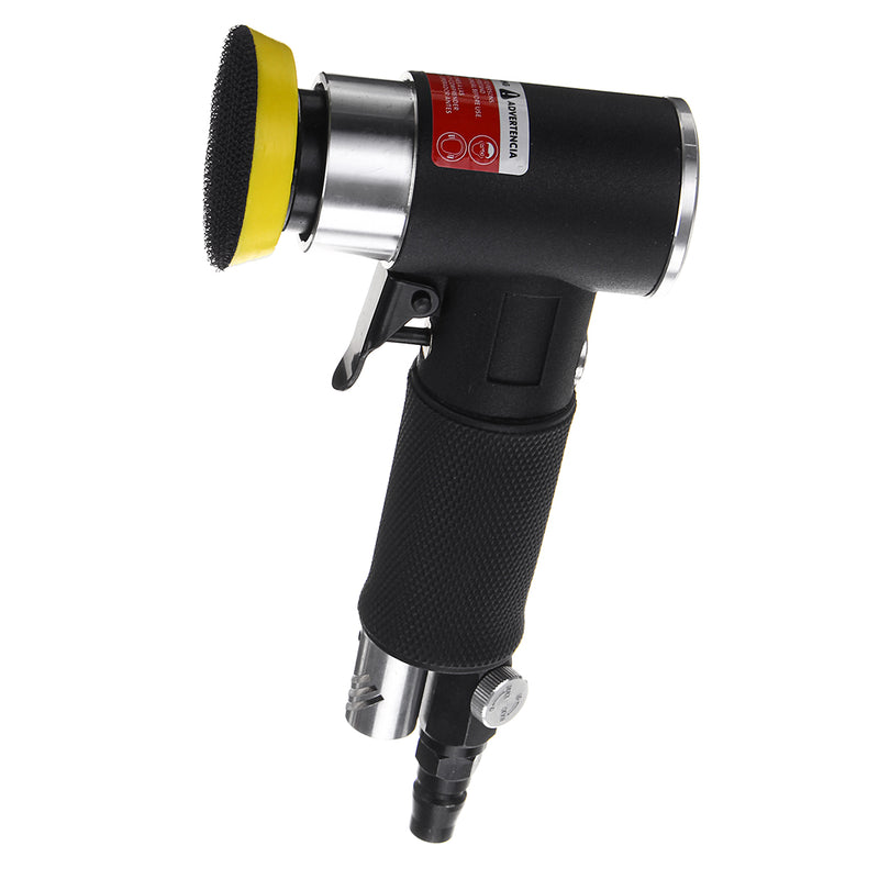 2 Inch Mini Air Sander Kit Pneumatic Orbital Sander Car Polisher Polishing Machine 90 Degree