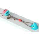 Multifunction Dog Rubber Chew Bone Toy Pet Feeding Bite Resistant Molar Tooth Clean Playing Toys with Suction Cup