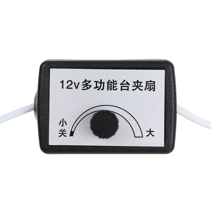 3 IN 1 Clip On Small Personal Fan Stepless Speed Portable Home Office Table Desk