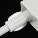 Adjustable Closet Organizer Divider Wall Mounted Kitchen Storage Rack Space Shelf Dividers