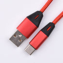 Bakeey 3A Nylon Braided Type-c Fast Charging Data Cable for Xiaomi Mi8 Oneplus 6 6t Note9 9s