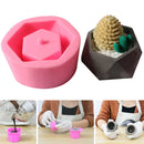 Handmade Silicone Flower Pot Mould 3D Geometric Concrete Succulent Planter Craft