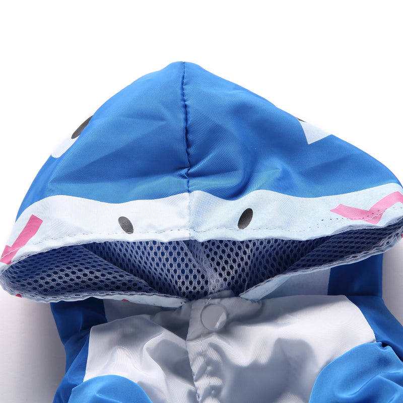 Dog Raincoat Rainsuit Waterproof Dog Puppy Jacket Coat Pet Rainwear Clothes for Small Dog