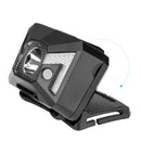 XANES 650LM Smart Light Sensor Headlamp Telescopic Zoom Aluminum Alloy Headlamp 5 Modes USB Rechargeable Waterproof Outdoor Camping Hiking Cycling Fishing Light