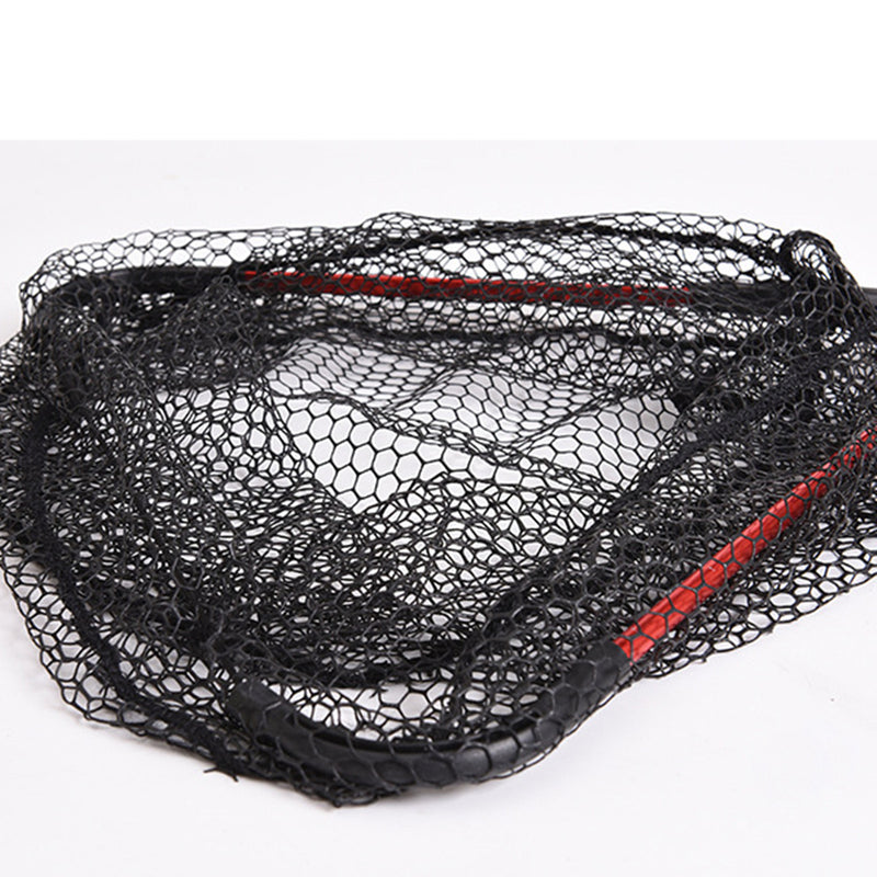 ZANLURE Aluminum Alloy 80cm Single Triangular Ultra-Light Folding Handle Fishing Landing Net