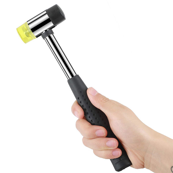 25MM Rubber Double Work Glazing Window Beads Hammers Head Mallet Tool Nylon