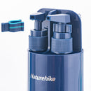 Naturehike 5 Pcs Washing Set Sub-bottle Wash Cup Mirror Comb  Protable Travel Camping Cleaning Supplies