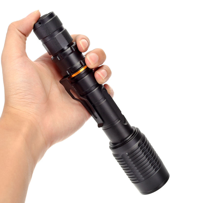 XANES 405  T6 1200Lumens Brightness Zoomable 5Modes LED Flashlight 18650