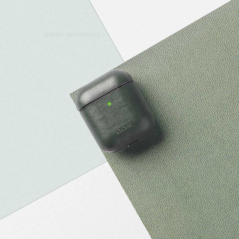 SOLOVE Earphone Bag PU Leather Protective Case bluetooth Earphone Storage Cover for Apple Airpods from Xiaomi Eco-System