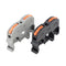 1Pcs SPL-1 PCT-211 Rail Type Quick Connector Press Type Connector Instead of UK2.5B 32A Terminal Block 0.08-4mm