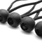 4pcs Ball Flag Pole Clip Bungee Cord Ties To Attach Windsocks & Flags To Poles