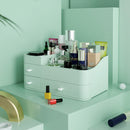 NEW Plastic Makeup Organizer Drawer Cosmetic Container Makeup Brush Holder Large Desktop Sundries Storage Box Bathroom Storage Parts Storage Box