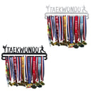 Stainless Steel Wall Mount Display Taekwondo Medal Hanger Holder Rack Sport Decorations
