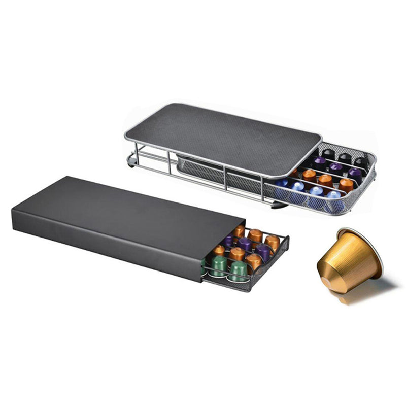 40 Cups For Nespresso Coffee Capsules Holder Bracket Pod Rack Storage Dispenser