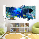 23X47 Inches PAG 3D Wall Sticker Broken Paper Series I Living Room Home Wall Decoration