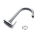 360 Degree Swivel Alloy Kitchen Basin Cold Water Faucet Tap Single Hole