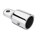 20mm Stainless Steel Bimini Top Eye End Slide Cap Pipe Marine Boat Professional Marine Hardware
