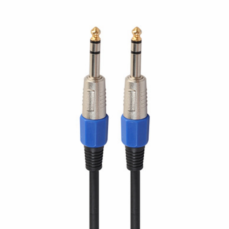 3 Meters 6.35mm Copper Clad Aluminum Wire Guitar Cable Audio Cable for Electric Guitar Bass Keyboard