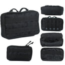 ENNIU 1000D MOLLE System Nylon Tactical Bag Waterproof Accessory Storage Bag EDC Clutch Tool Bag