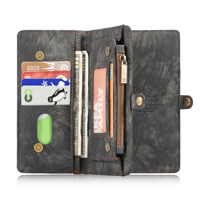 CaseMe Magnetic Detachable Wallet Protective Case For Samsung Galaxy S10e