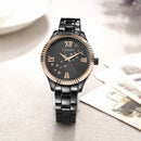 CURREN 9009 Crystal Fashion Style Women Wrist Watch Roman Number Quartz Watches