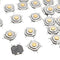 1500Pcs DC12V 4 Pins Tact Tactile Push Button Switch Momentary SMD Switch 5x5x1.5MM
